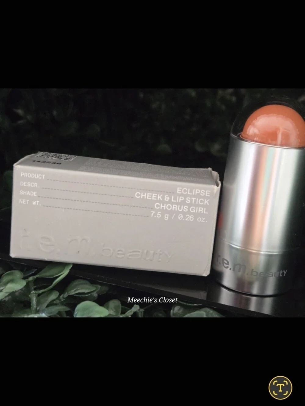 NIB r.e.m. beauty Eclipse Cheek & Lip Stick - Chorus Girl